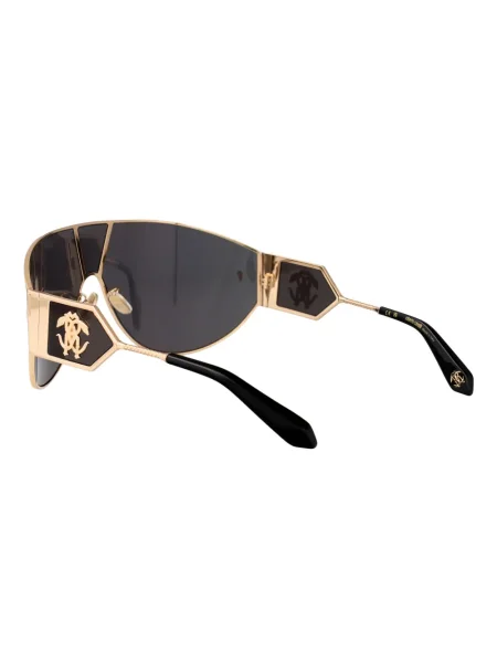 Ochelari de soare Roberto Cavalli cu imprimeu geometric negru