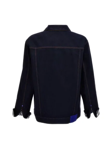 Kurtka jeansowa Burberry niebieska