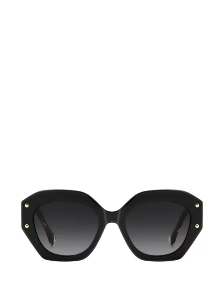 Ochelari de soare Carolina Herrera cu imprimeu geometric negru