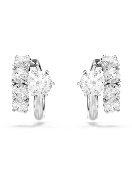 Swarovski сережки металеві з цирконієм MATRIX