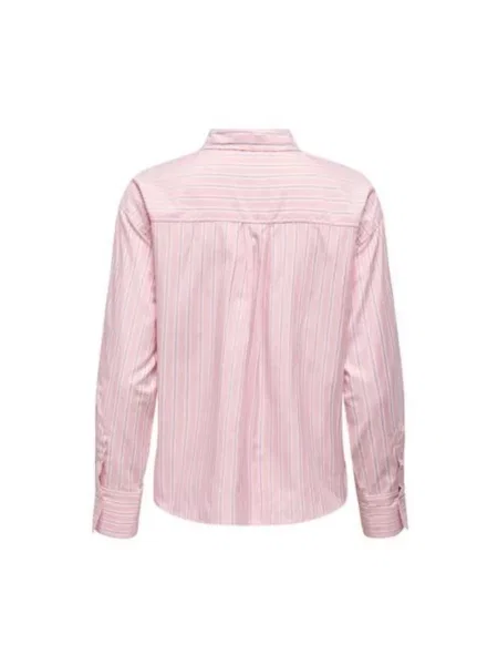 Koszula Only z długim rękawem różowa