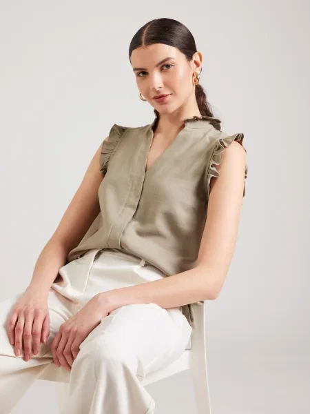 SELECTED FEMME Blúz SLFViva' khaki