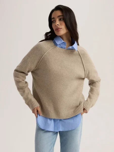 Светр DIVERSE Dvrs X Ii поліестер/акрил бежевий