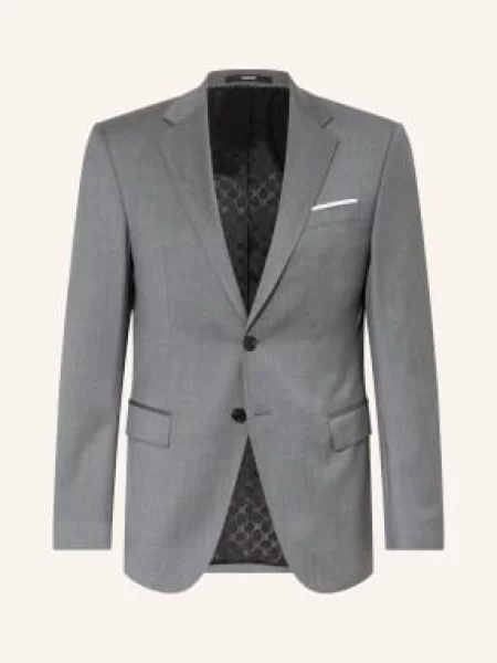 Joop! Marynarka Garniturowa Herby Slim Fit grau szara
