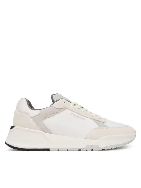 Calvin Klein Сникърси City Runner Laceup Ny-Su Кремав