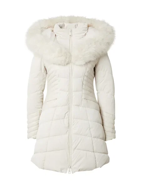 GUESS Zimski kaput New Oxana svijetlobež bež