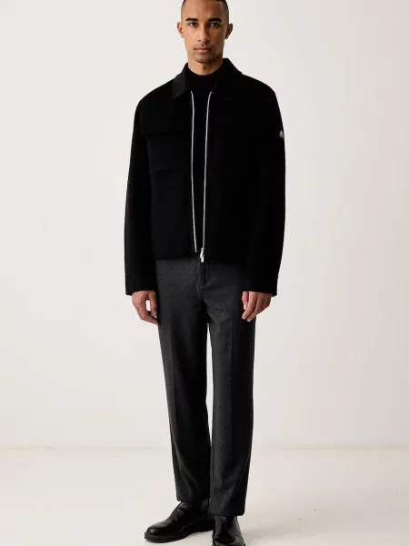 HUGO Pulover San Marc Slim Fit negru