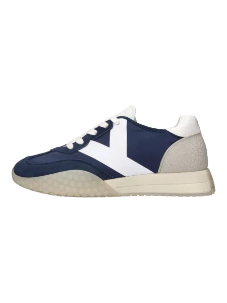 Sneakersy Kehnoo skórzane niebieskie