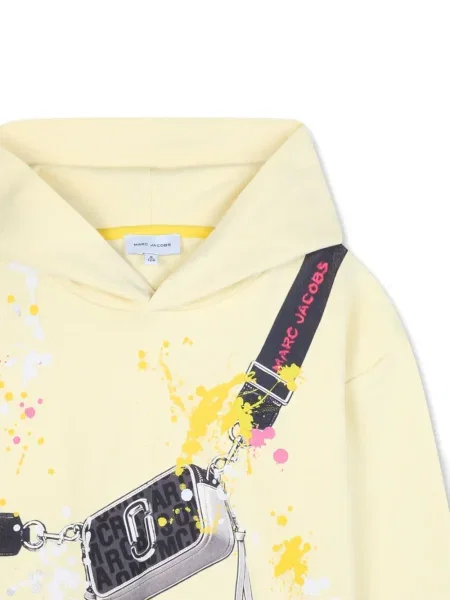 Hoodie Marc Jacobs κίτρινο