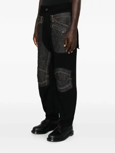 Pantaloni Individual Sentiments alergare negru