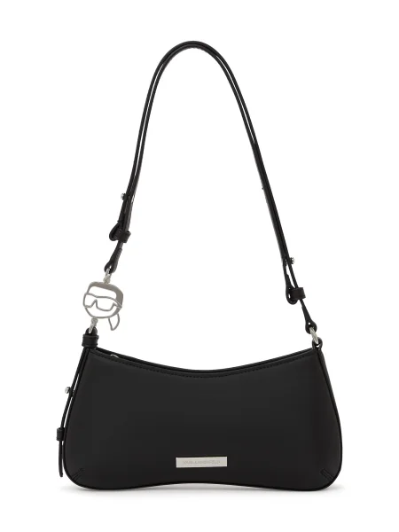 Karl Lagerfeld Torba za na rame MINI IKON SMOOTH crna