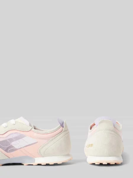 Sneakersy skórzane z nadrukiem z logo model ‘SWALLOW’ Hoff