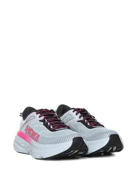 Sneakerși Hoka cu dungi gri