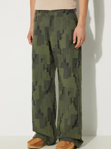Широкие джинсы Marcelo Burlon