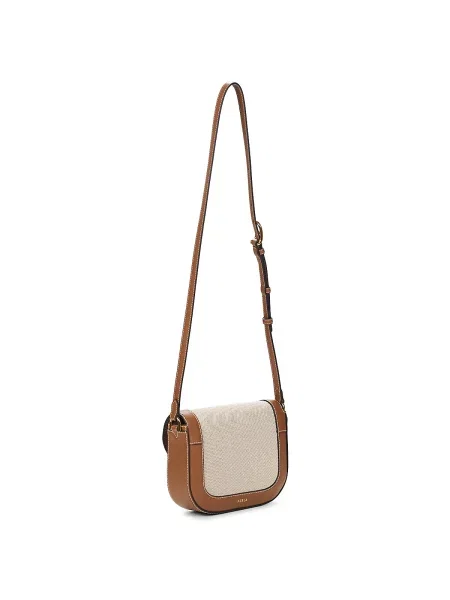 Crossbody kabelka Furla béžová