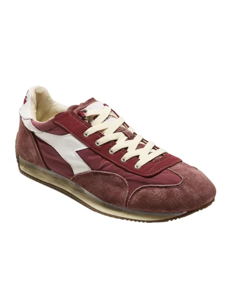 Sneakersy Diadora skórzane czerwone