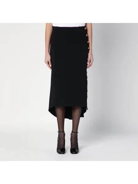 Długa spódnica maxi Givenchy czarna