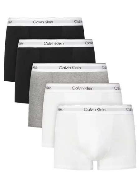 Calvin Klein Underwear Boxer trumpikės pilka / juoda balta