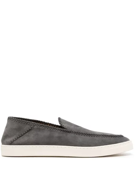 Sneakerși Giorgio Armani gri