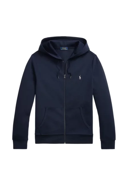 Matlasat tricou polo Polo Ralph Lauren cu decolteu rotund cu autograf roșu