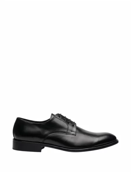 Pantofi derby Sangue din piele negru