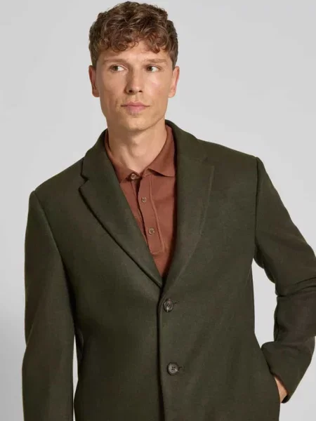 Płaszcz o kroju relaxed fit z czystej bawełny model ‘AMSTERDAM‘ Mcneal