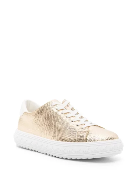 Žakardinis mažas dryžuotos platėjantys džinsai Michael Michael Kors mėlyna