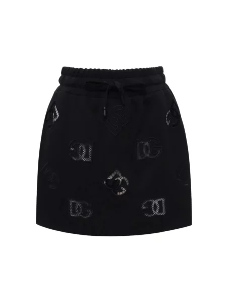 Spódnica Dolce And Gabbana z elastyczną talią czarna