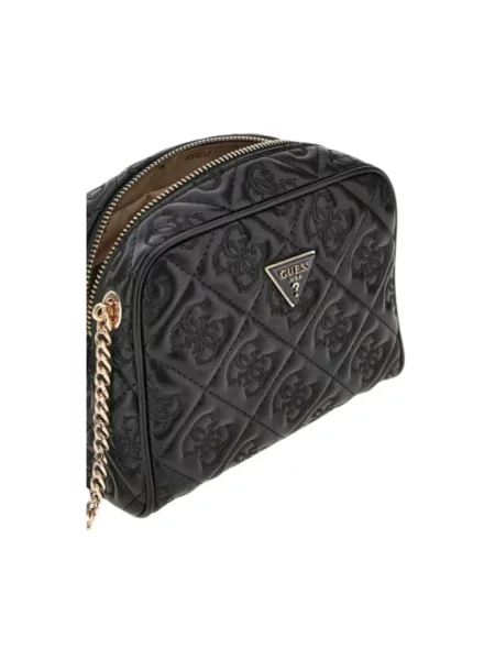 Torebka crossbody Guess z logo czarna