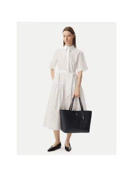 Tommy Hilfiger Ročna torba Th Icon Tote črna