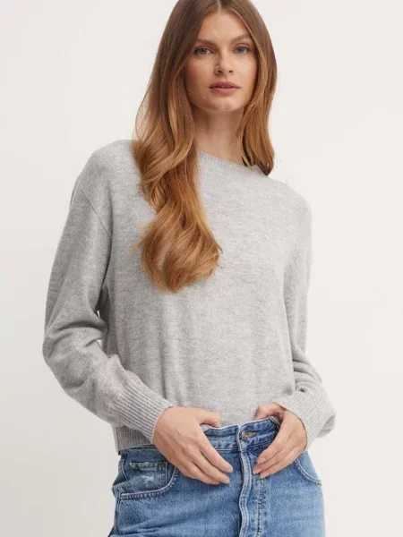 Marella pulover de lana femei gri