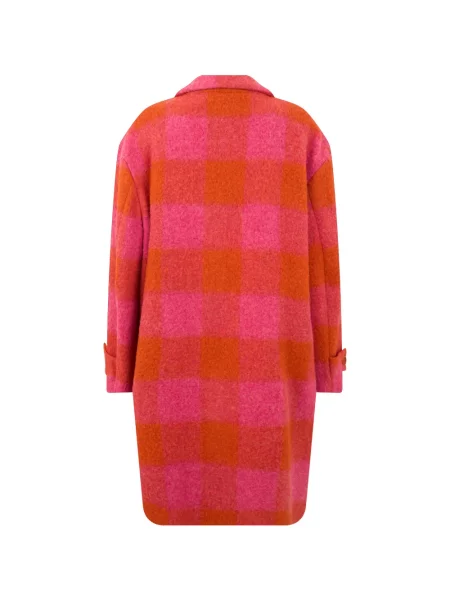 Pledas ilgas paltas Moschino rožinė
