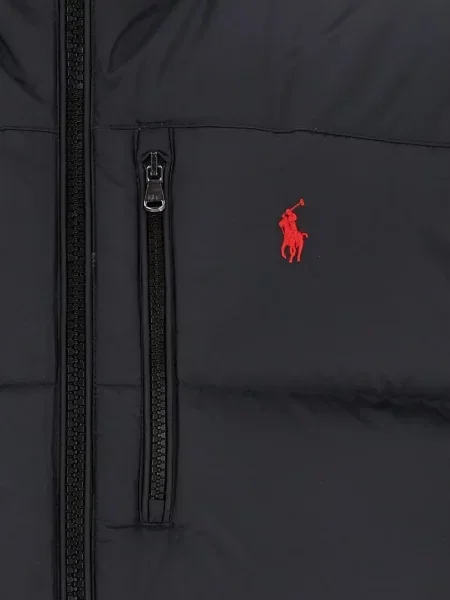 Καπιτονέ ριγέ polo Polo Ralph Lauren λευκό