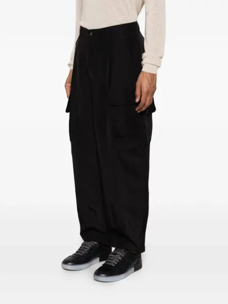 Pantaloni cargo Giorgio Armani negru