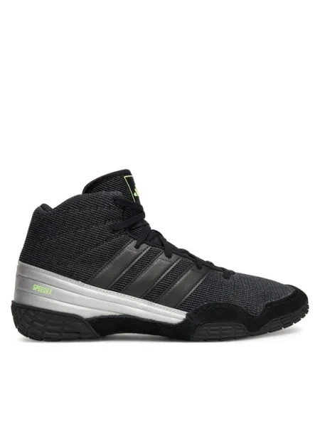 Boxerské topánky adidas Speedex core black/lucid lemon čierna