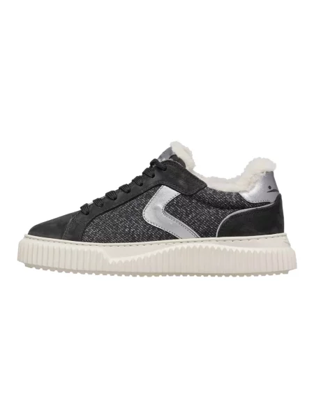 Sneakersy Voile Blanche wełniane czarne