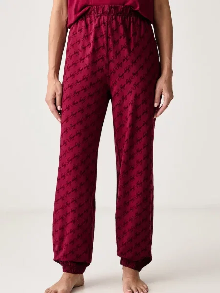 HUGO pantaloni de loungewear pentru femei cu FLOKKY_PANT