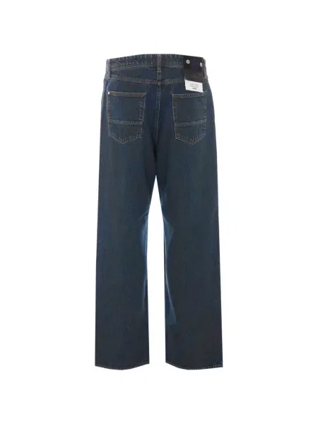 Blugi Stone Island cu strasuri albastru