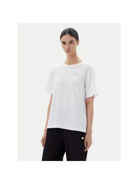 Emporio Armani Футболка Loose Fit білий