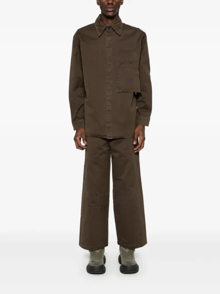 Pantaloni A-cold-wall* maro