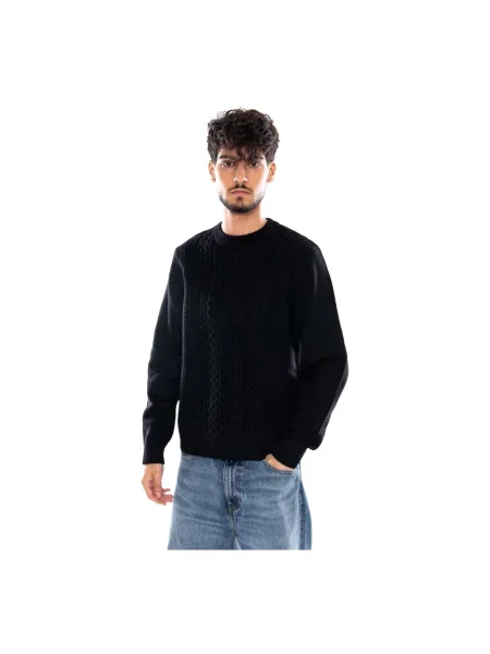 Sweter Carhartt Wip wełniany czarny