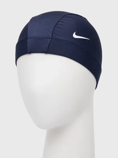Plavecká čepice Nike Comfort tmavomodrá černý
