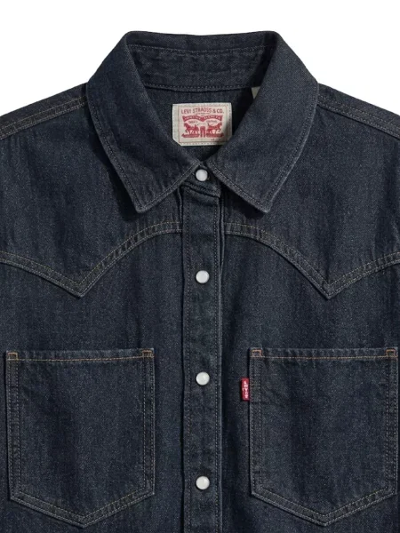 Blugi cu picior larg Levi's® evazate albastru