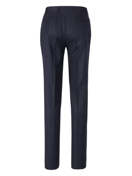 Pantaloni Canali de lână albastru