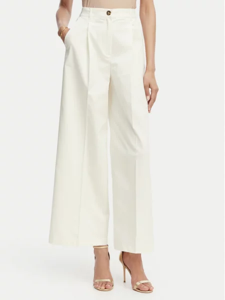 Marella Palazzo kelnės Aceri Écru Wide Leg