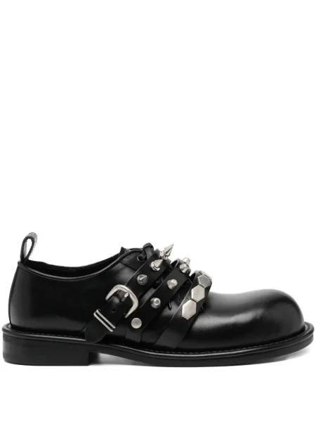 Pantofi derby Undercover cu tepi negru
