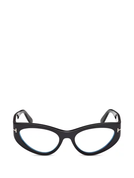 Sunčane naočale s mačkastim okom Tom Ford Eyewear crna