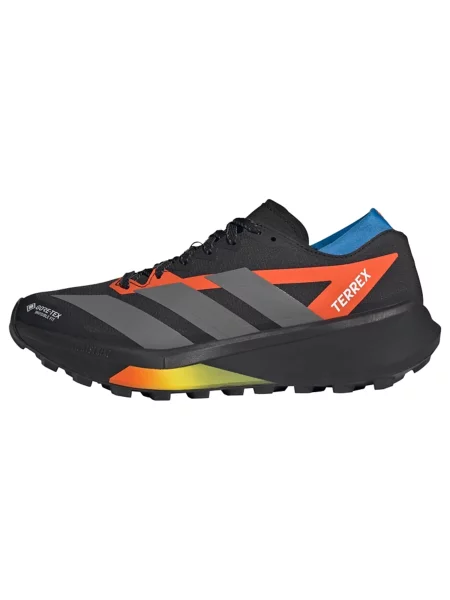 ADIDAS TERREX Niske cipele Agravic plava / tamo siva / tamno narančasta crna