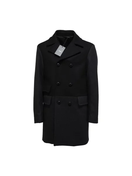 Płaszcz Zegna wełniany czarny