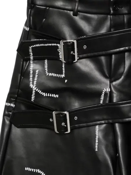 Pantaloni scurți Black Comme Des Garçons cu imagine negru